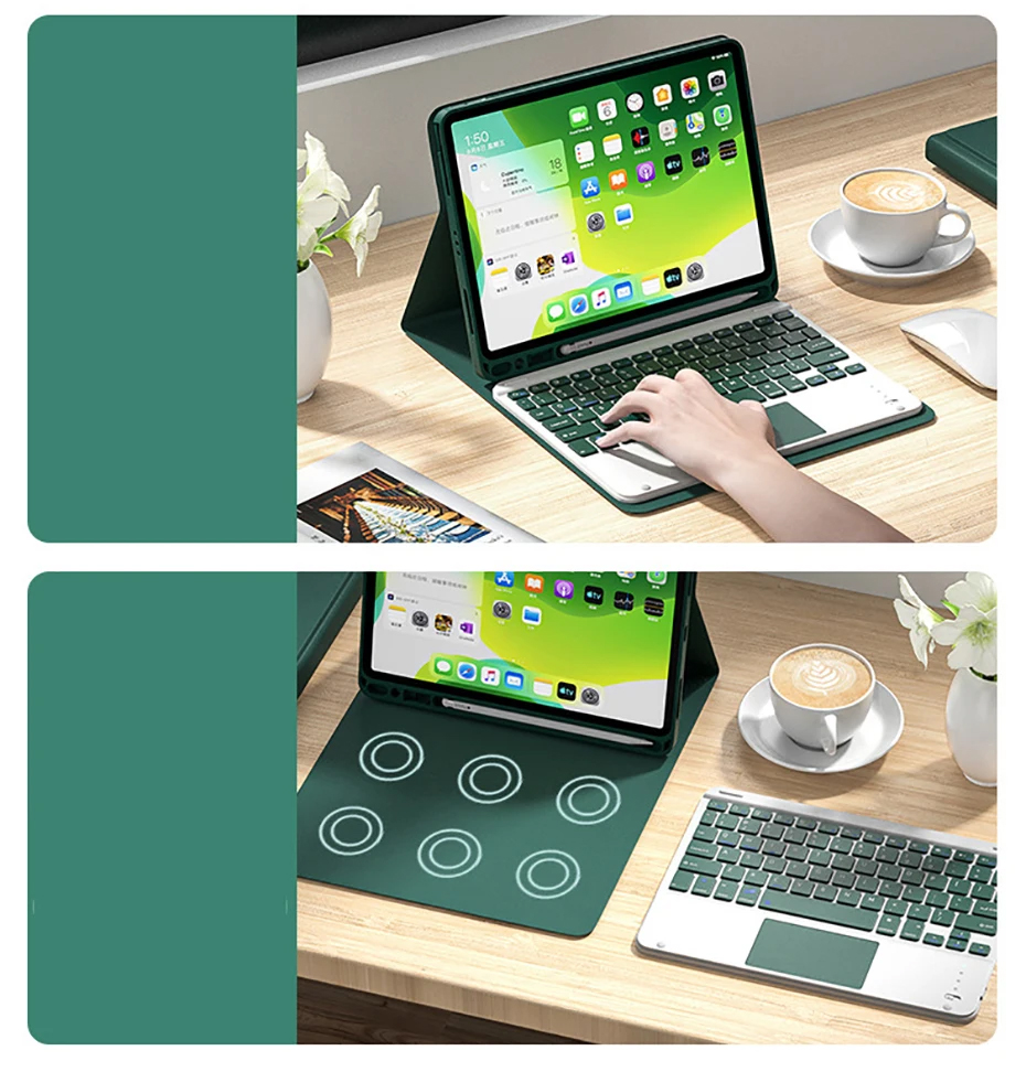 Case for Samsung Galaxy Tab A8 - Samsung Tablet Keyboard Accessories reseña y precio