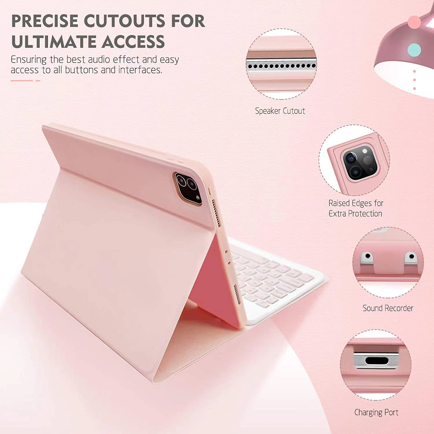 Case for Samsung Galaxy Tab A8 - Samsung Tablet Keyboard Accessories reseña y precio