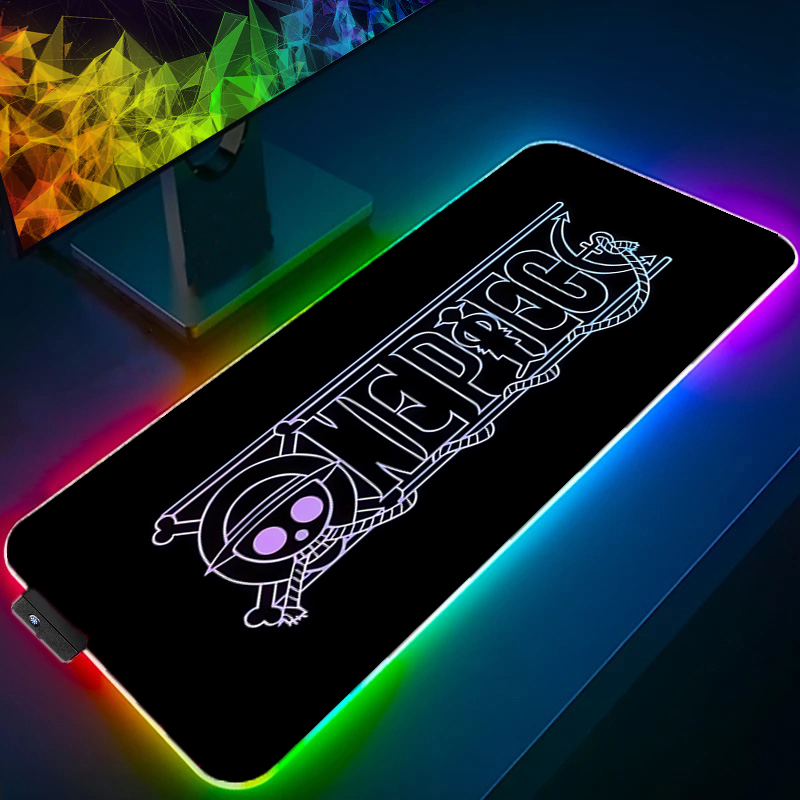 LED Mouse Pad One Piece Luffy  - Tablet Accessories Keyboard reseña y precio