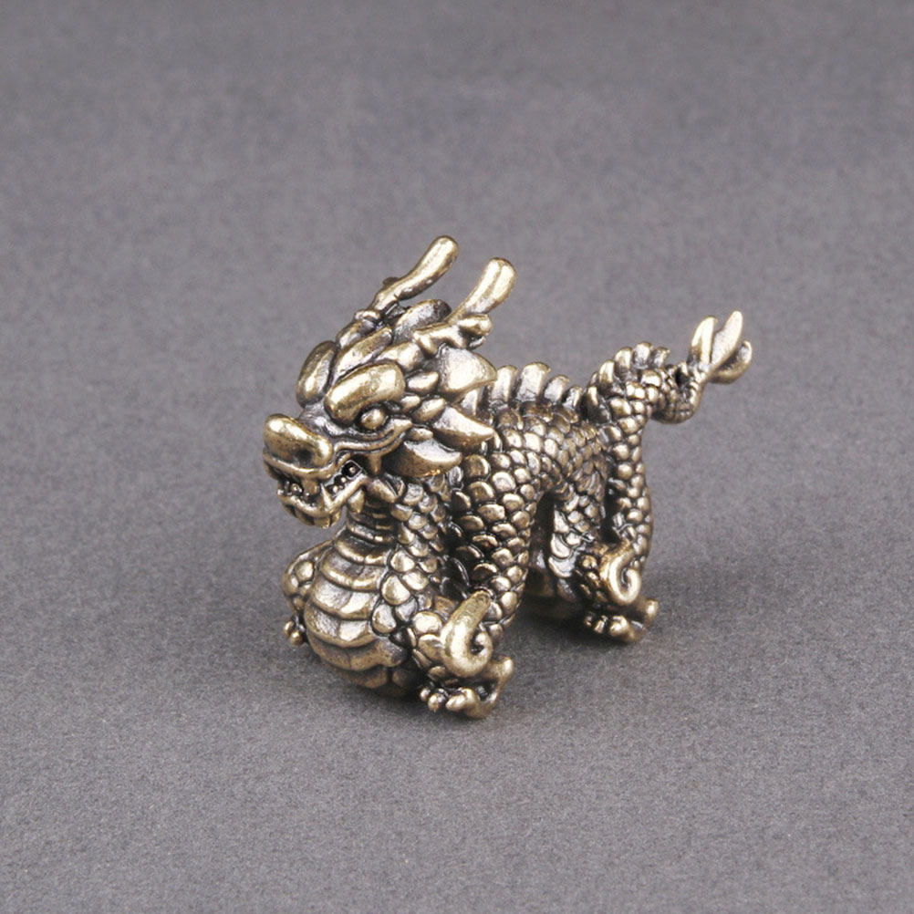 Dragon Table Decor Brass Statu - Office Table Accessories Unique reseña y precio