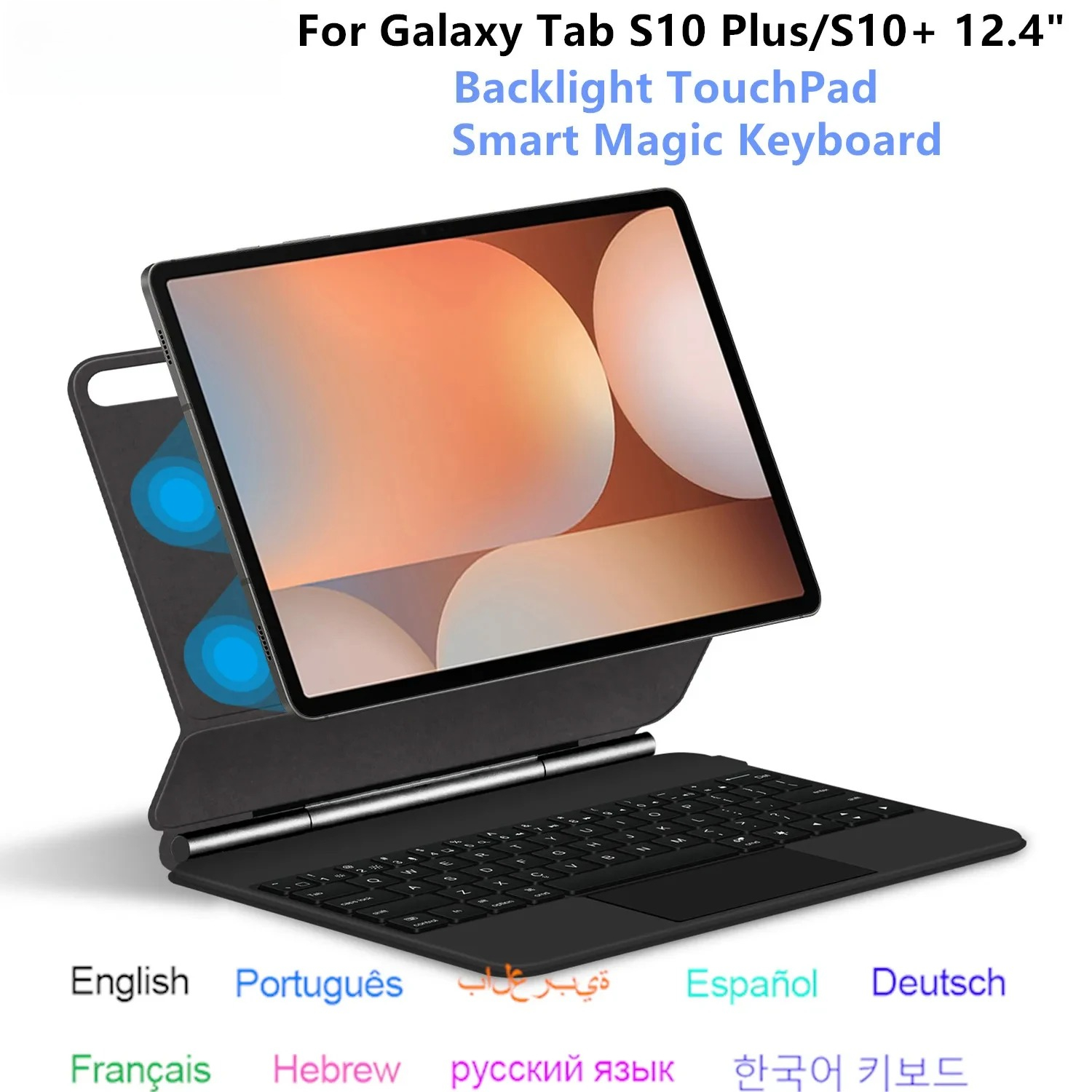 Magic Keyboard Folio for Samsu - Samsung Tablet Keyboard Accessories reseña y precio