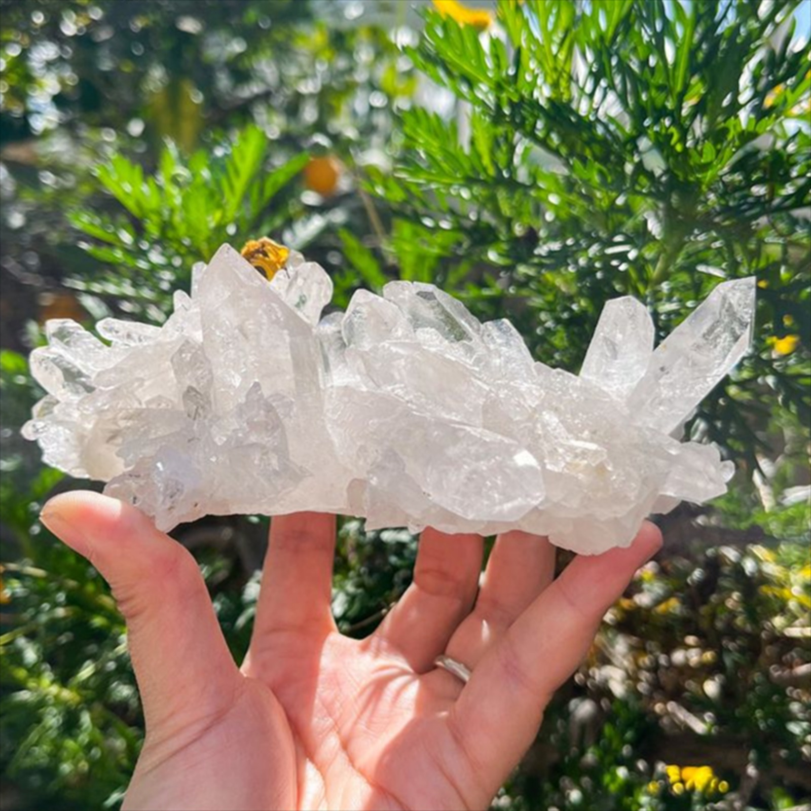 1pc 80-110g Raw Clear Quartz C - Office Table Accessories Unique reseña y precio