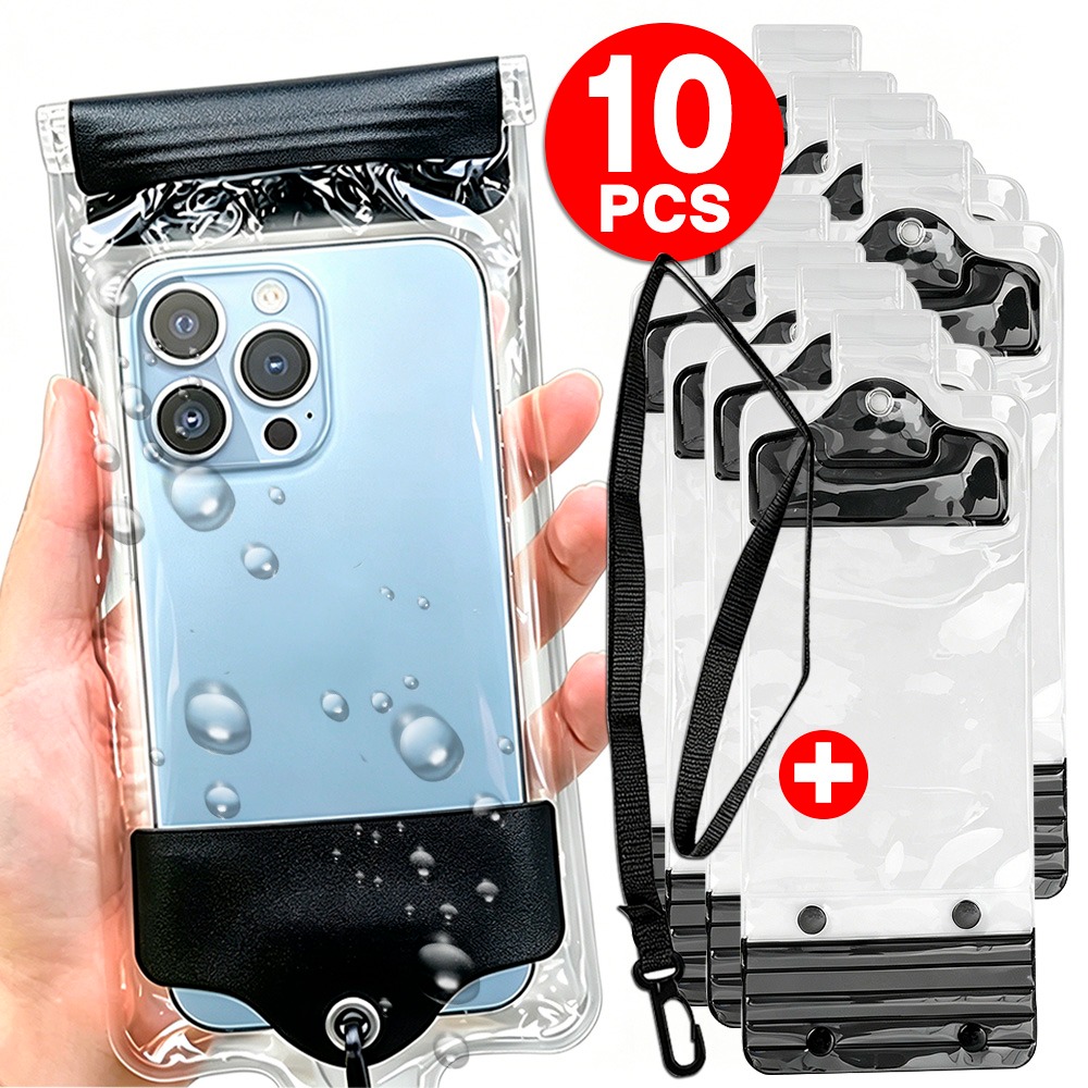 1-10Pcs Universal IPX8 Waterpr - Tablet Computer Accessories reseña y precio
